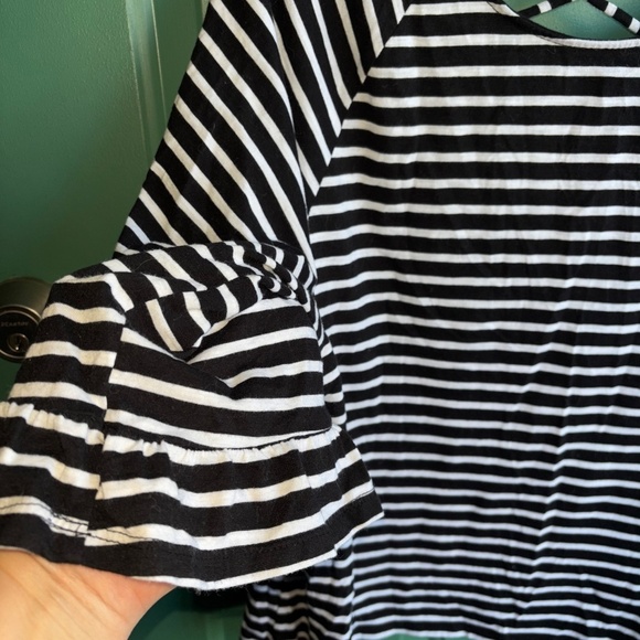 A.N.A XL black and white stripe top - Picture 2 of 9